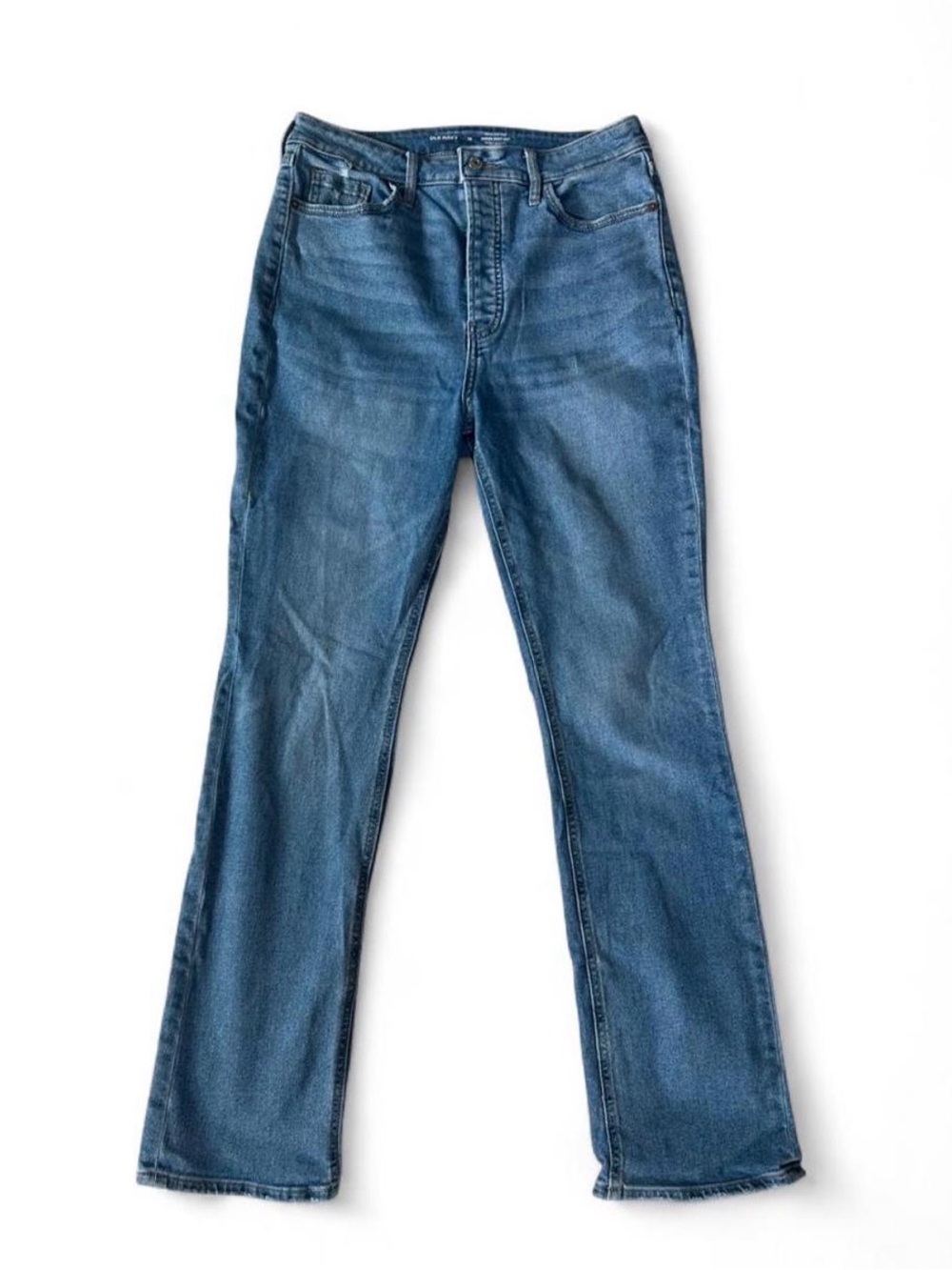 Old Navy Women's Boot Cut Jeans in Medium Blue Wash